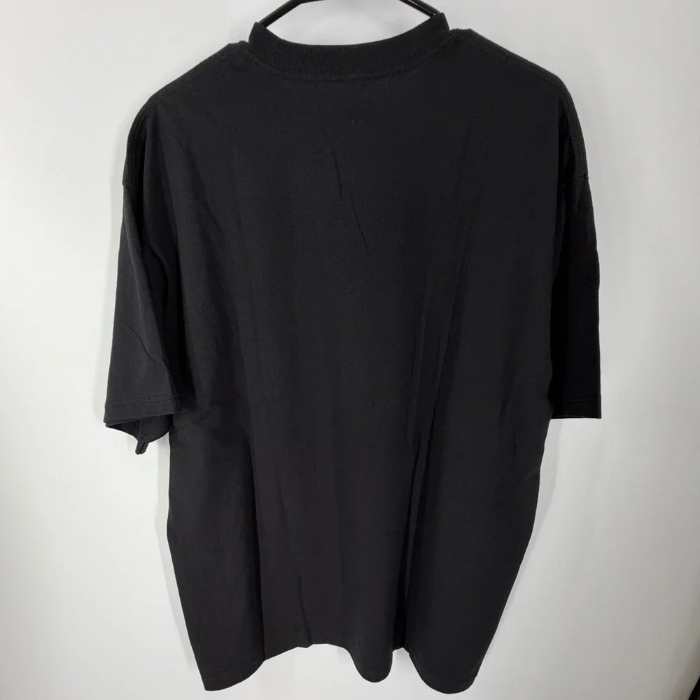 Vans Mens Dome Zone Short Sleeve Graphic T-Shirt Black Skull Sunset Loose Fit Lg